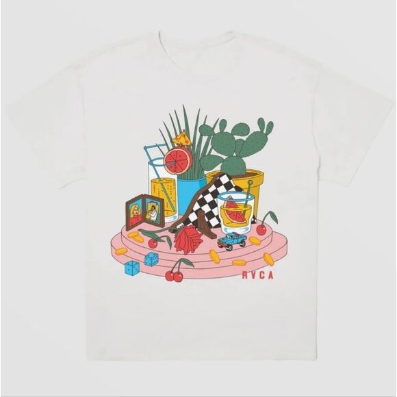 RVCA Luke Still Life T-shirt - Picture 1 of 4